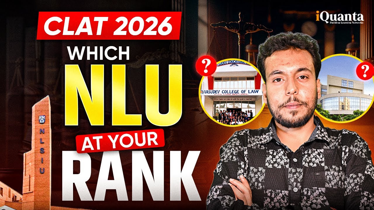 CLAT 2026 Cutoff Rank Explained | Which NLU at What Rank?