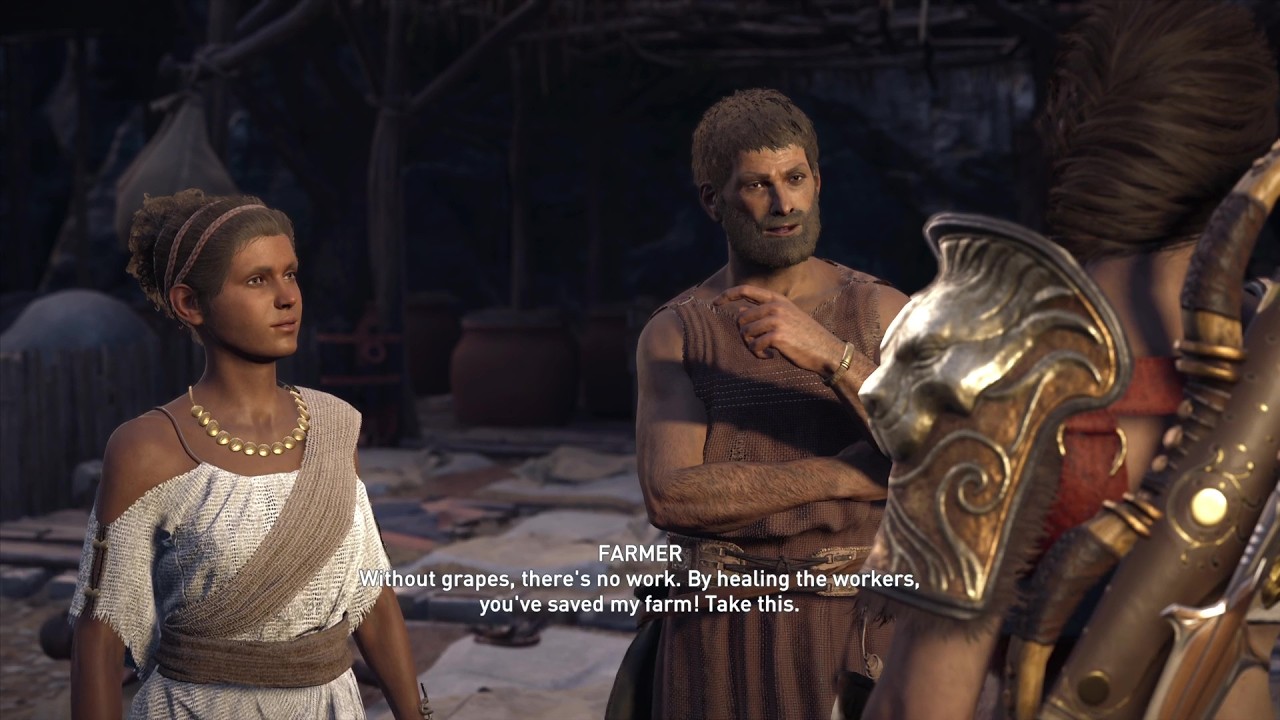 295 AC Odyssey Completar la Quest Qamra Medicine Woman