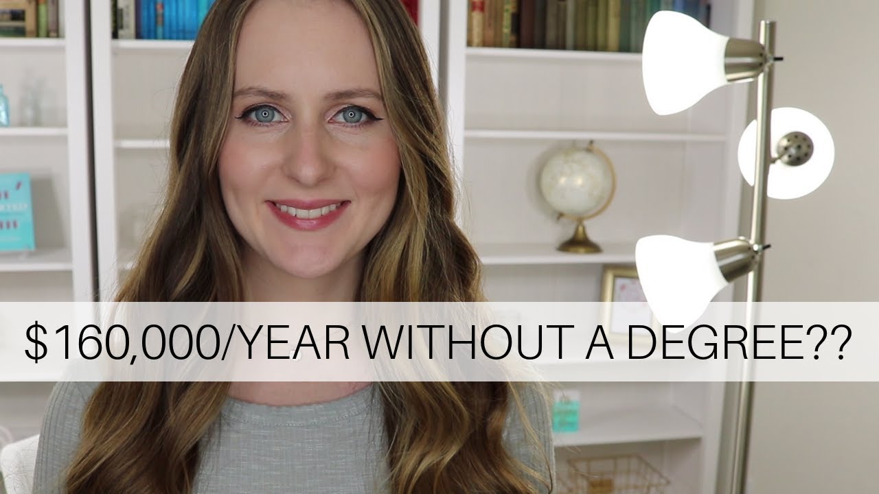 How I Earn $160K/year WITHOUT a Degree 🤷