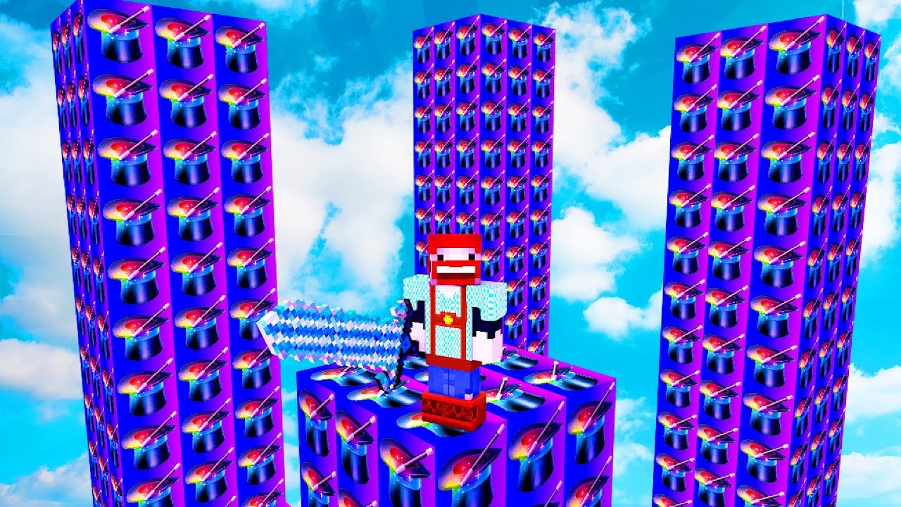 EXTREMER NUKLEARER ZAUBERSTAB! LUCKY BLOCK TOWER!