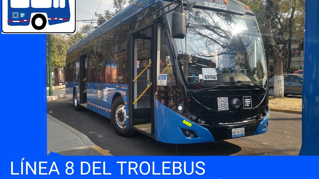 Linea 8 del trolebus circuito politécnico