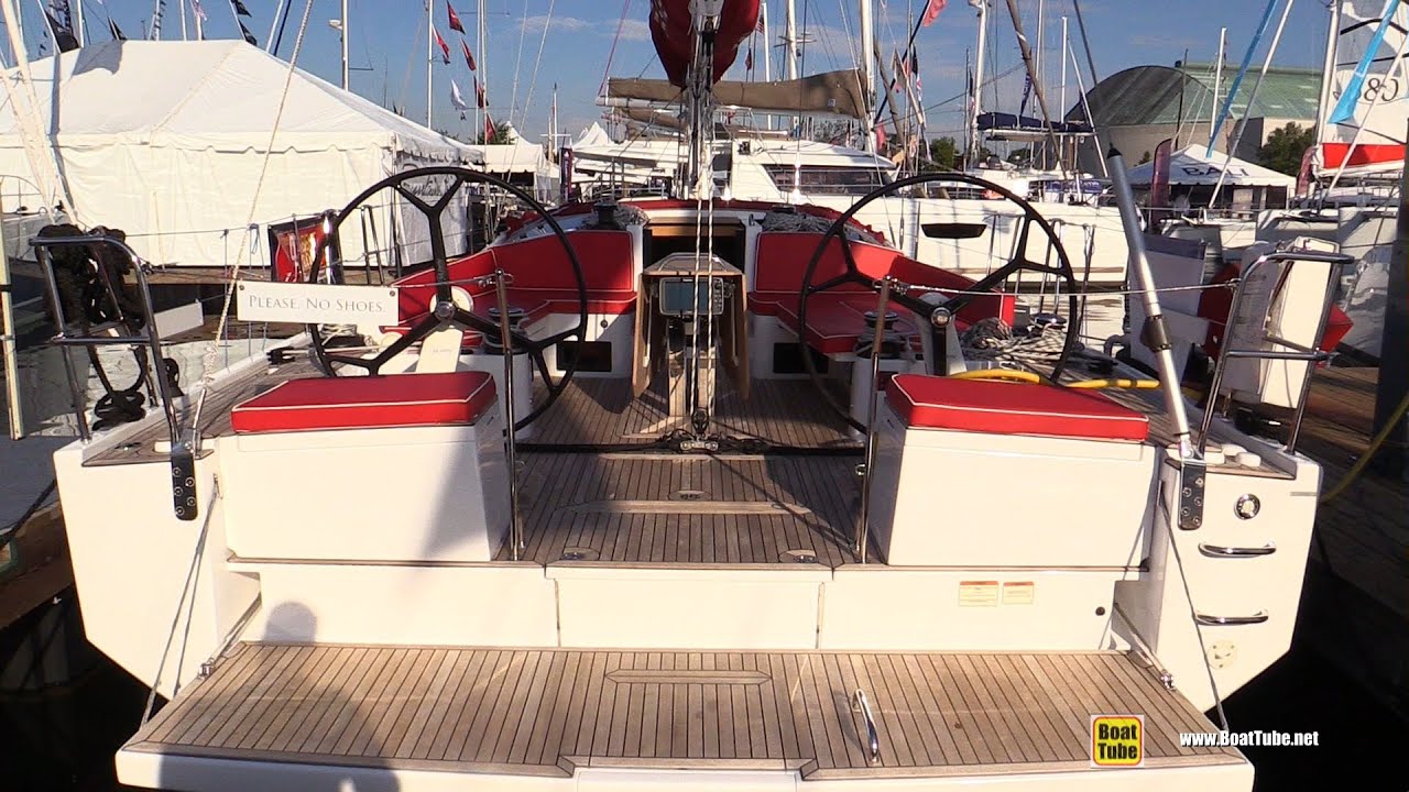 2015 Azuree 46 Sailing Yacht - Walkaround - 2015 Annapolis Sail Boat Show