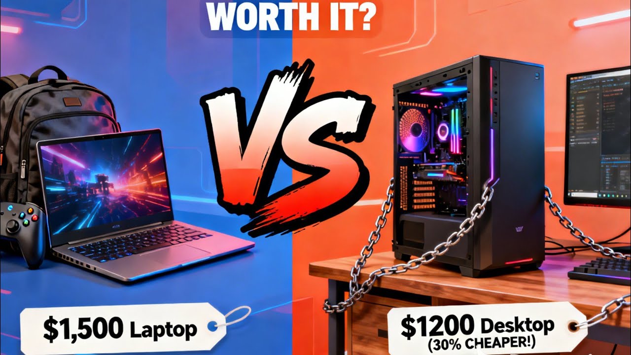🎮💻 GAMING LAPTOP vs DESKTOP - THE TRUTH IN 2026!