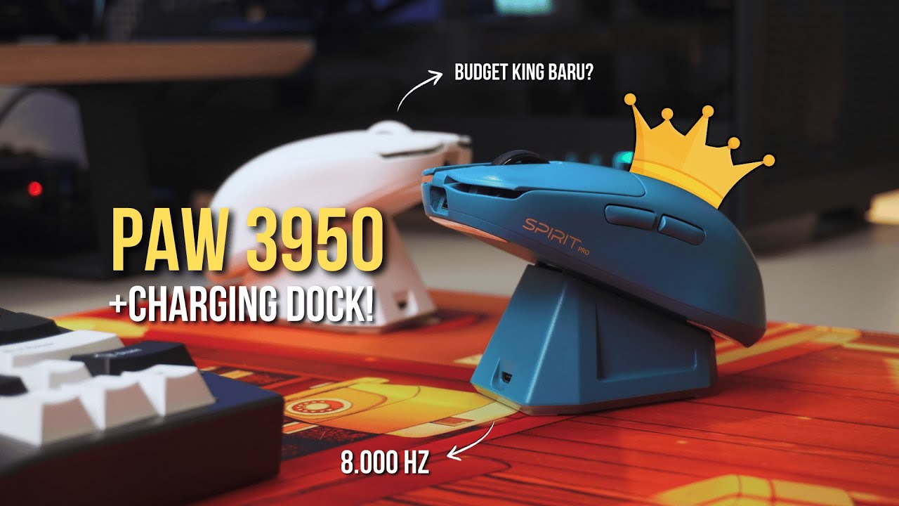RAJA BARU Mouse Gaming Brand Lokal di Tahun 2025 ?? (Press Play Spirit & Spirit Pro)