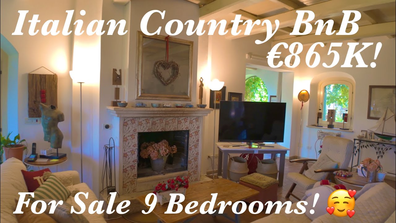 8000 Sq Ft Agriturismo in San Donato, Italy | 9 Beds, 11 Baths, Pool, Solar Power &euro;865K!