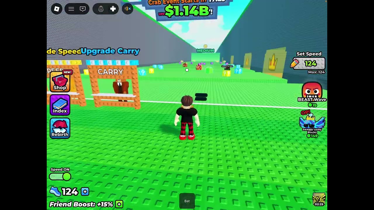 Escape waves for Lucky blocks pt 2🥹