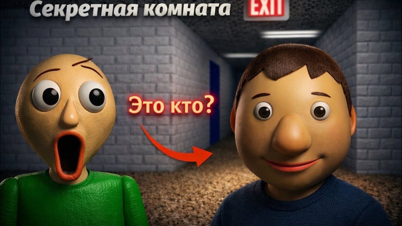 СЕКРЕТНАЯ КОМНАТА В БАЛДИ!
