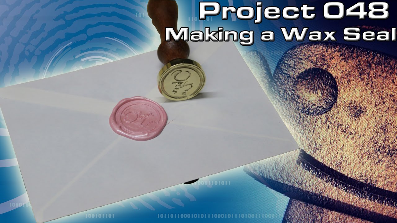 RCNC Projects 48: Engraving a wax seal / graveren lakstempel