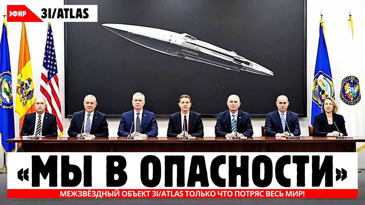 1 МИНУТУ НАЗАД: Межзвёздный объект 3I/ATLAS ТОЛЬКО ЧТО ПОТРЯС ВЕСЬ МИР!