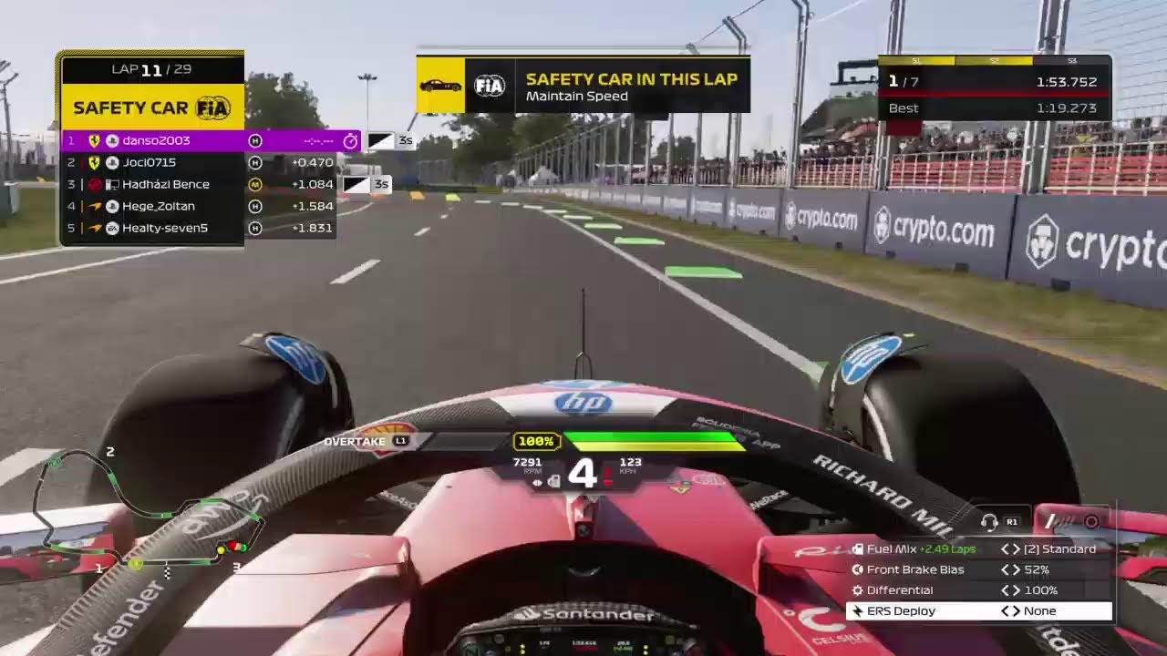 F1 24 NRL S2 R1 Ausztrália Szezonnyitó