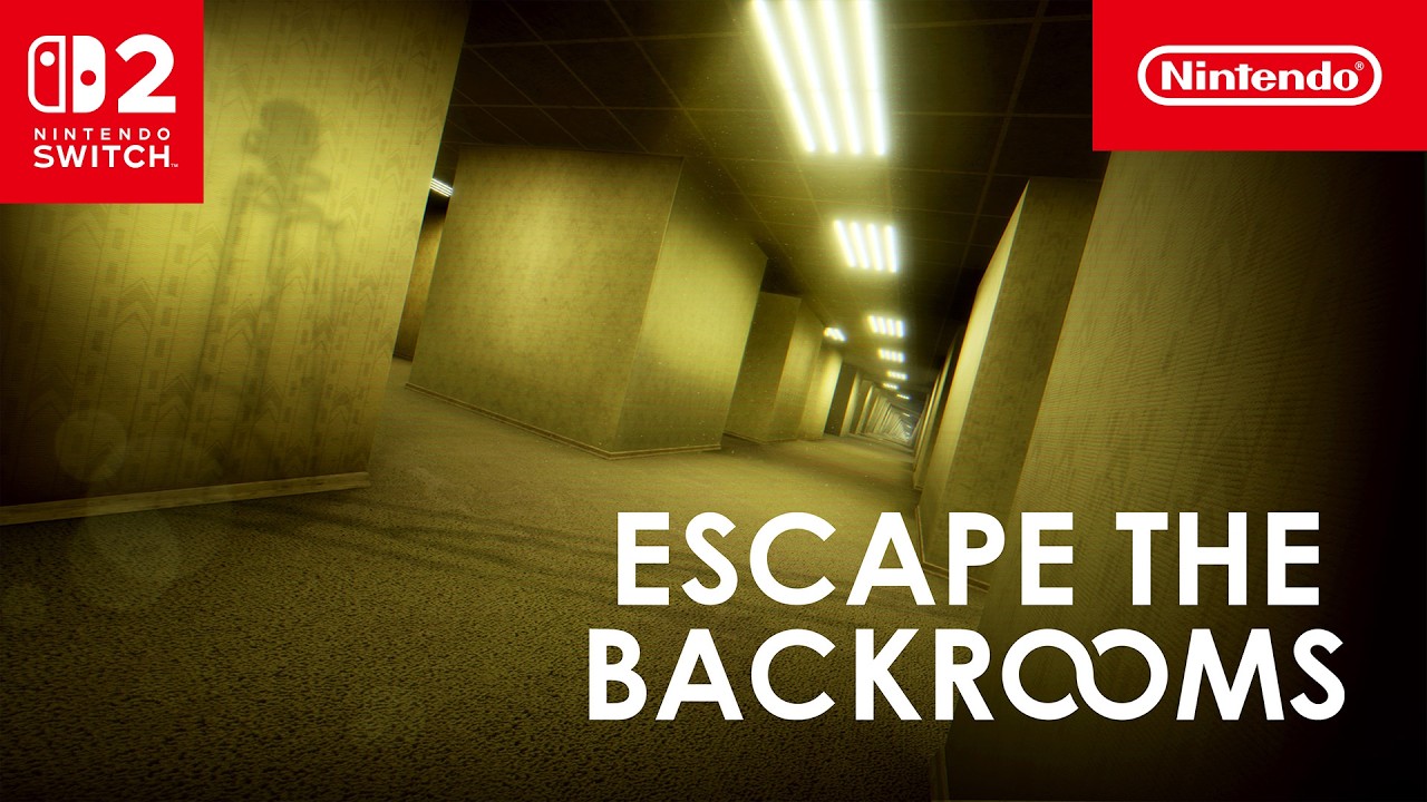 Escape the Backrooms &ndash; Launch Trailer &ndash; Nintendo Switch 2