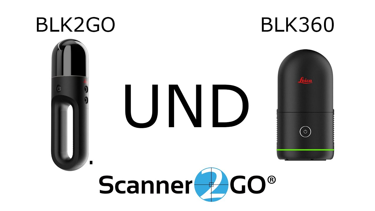 BLK2GO und BLK360 in Kombination - Scanner2GO