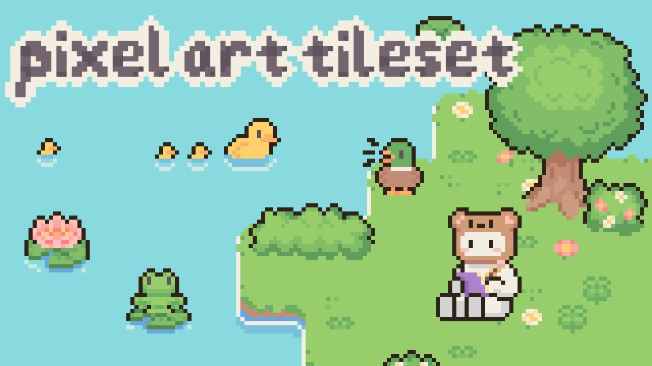 How to create Pixel Art Tilesets in Pixquare