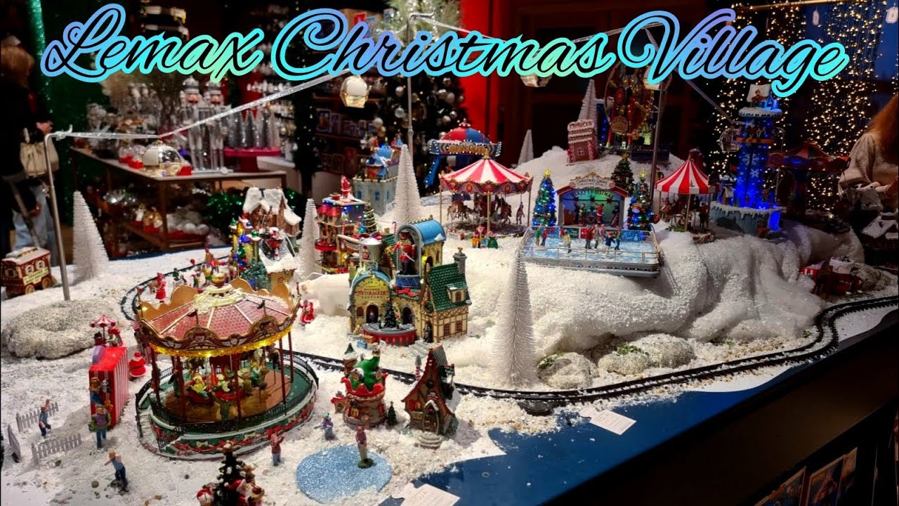 Lemax Christmas Village - Selfridges - Christmas Decorations - London Oxford Street