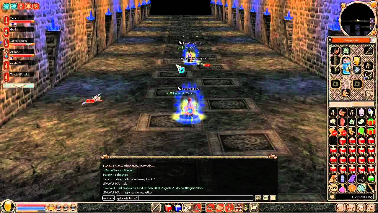 Metin2 &curren; Gildia NeWorld0rder rzekomo używa nielegalnego oprogramowania &curren; Tenchu &curren; Elares