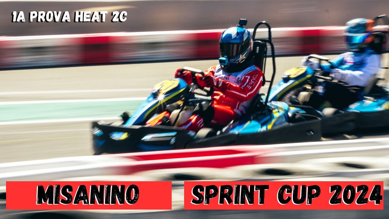 Misanino Kart - Sprint CUP'24 - 1a Prova - HEAT 2C - Si Va (Quasi) a FUNGHI! #karting #gokart #gopro