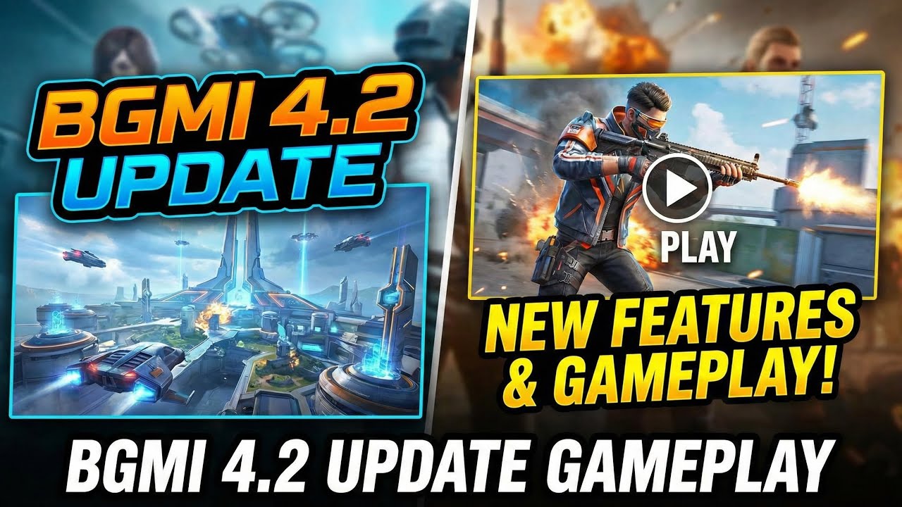 BGMI 4.2 UPDATE: New Features & Gameplay Showcase! #bgmi #gaming #youtube