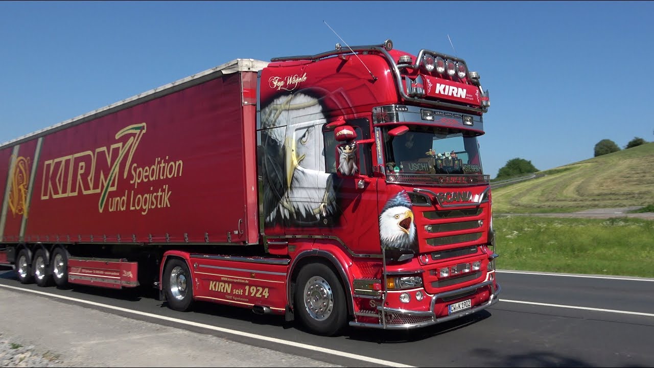 Trucker & Country Festival Geiselwind 2019 Die Einfahrt zur Truckshow am Freitag