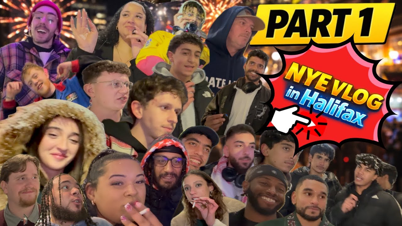 NEW YEAR&rsquo;S EVE IN HALIFAX 🎆 | GOOD VIBES PUBLIC INTERVIEWS 🎉🎊🔥