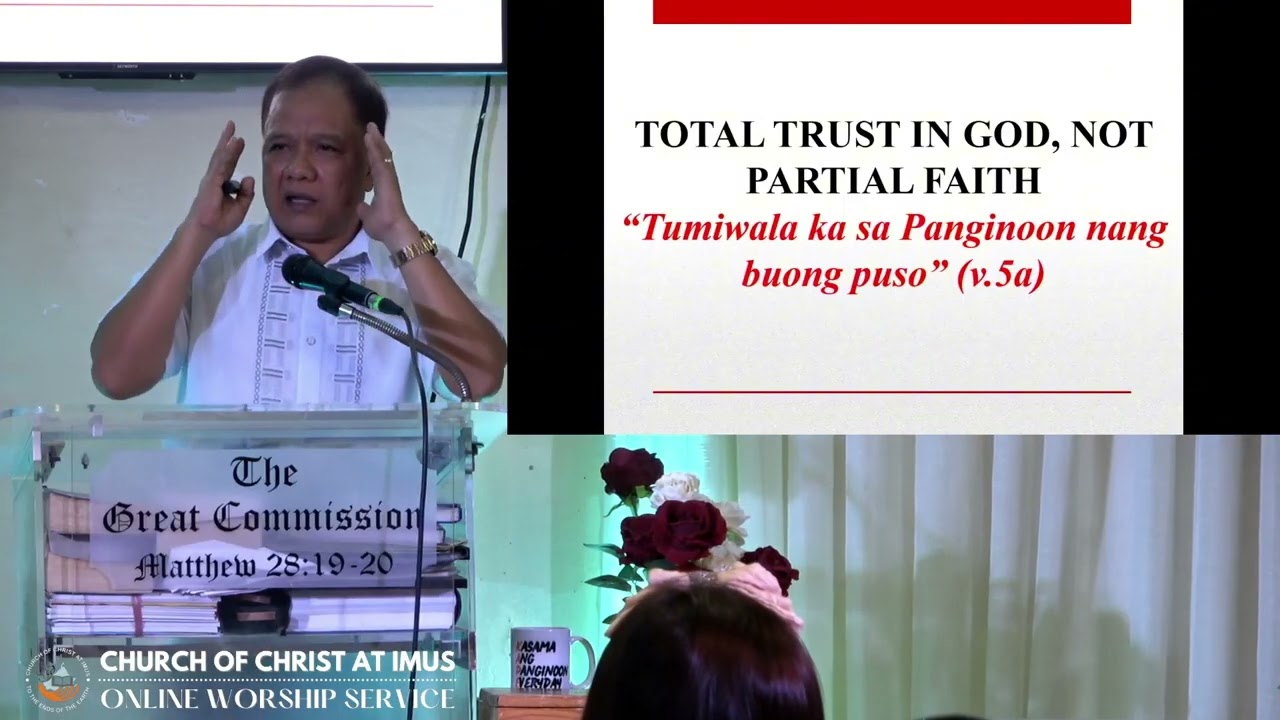 Reset Your Direction: Proverbs 3:5–6 (Ptr. Rico Puno)
