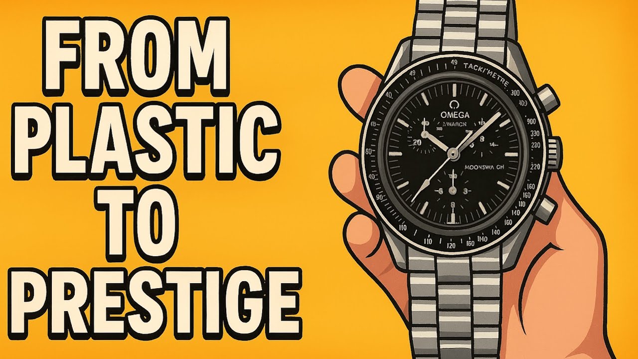 From Plastic to Prestige: Omega Swatch Moonswatch Gets a Full Makeover!