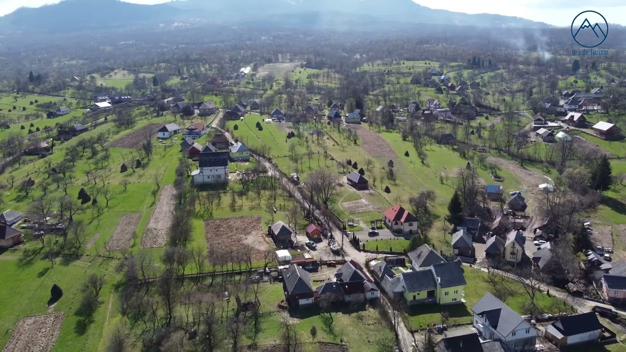 Breb, Maramureș, din dronă