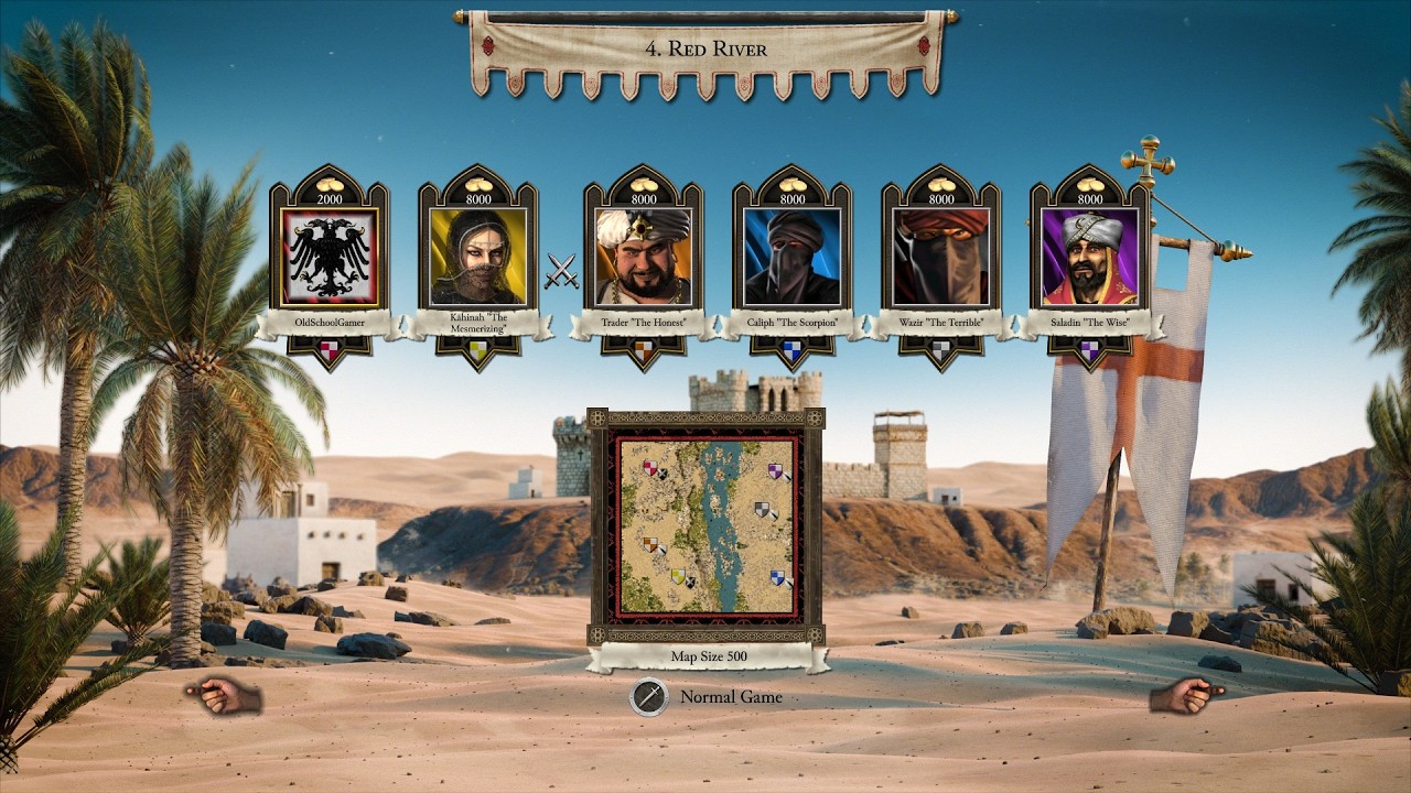 Trail of the Cobra (Very Hard) 4: Red River - Stronghold Crusader Definitive Edition