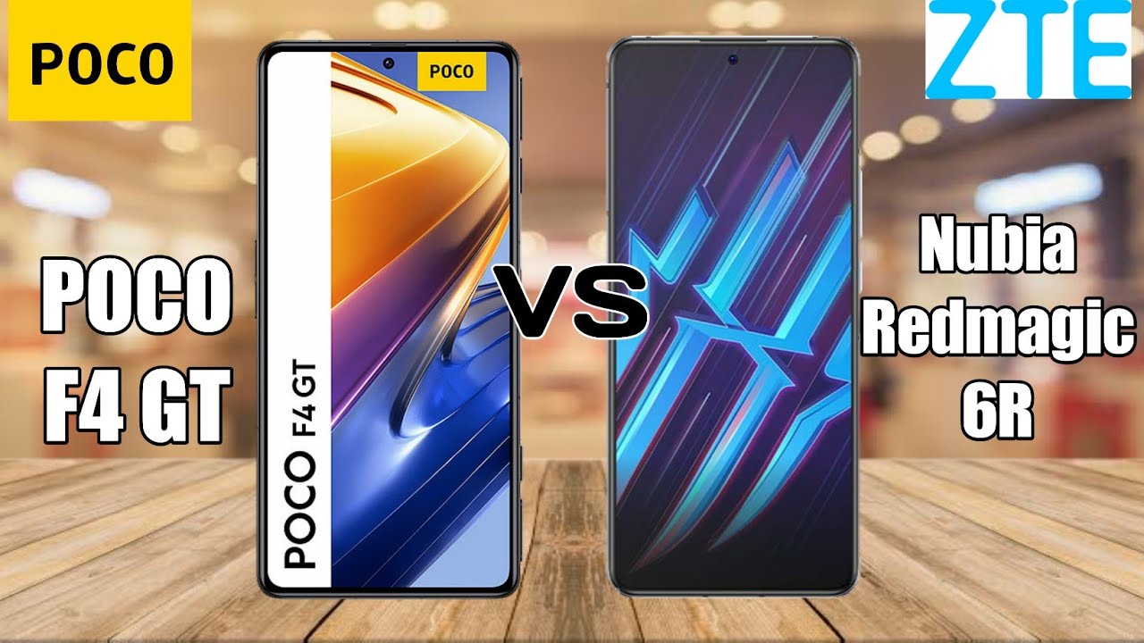 Xiaomi POCO F4 GT vs Nubia Redmagic 6R