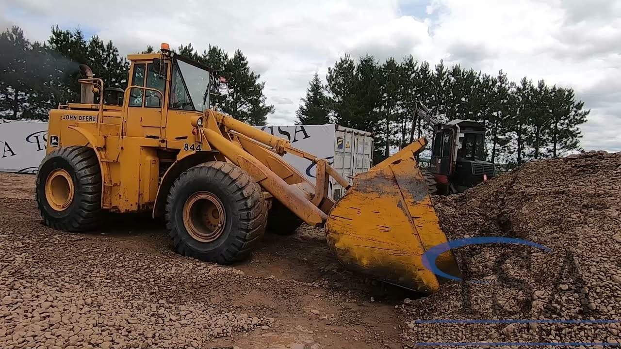 Lot 2059: Deere 844 Wheel Loader Will Be Sold At Auction!