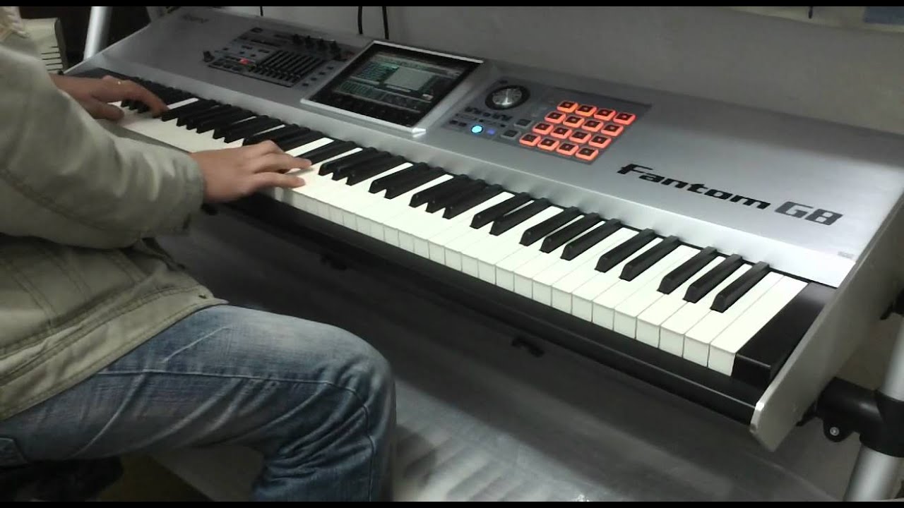 ROLAND FANTOM G8 DEMO NA CLASSIC KEYBOARDS