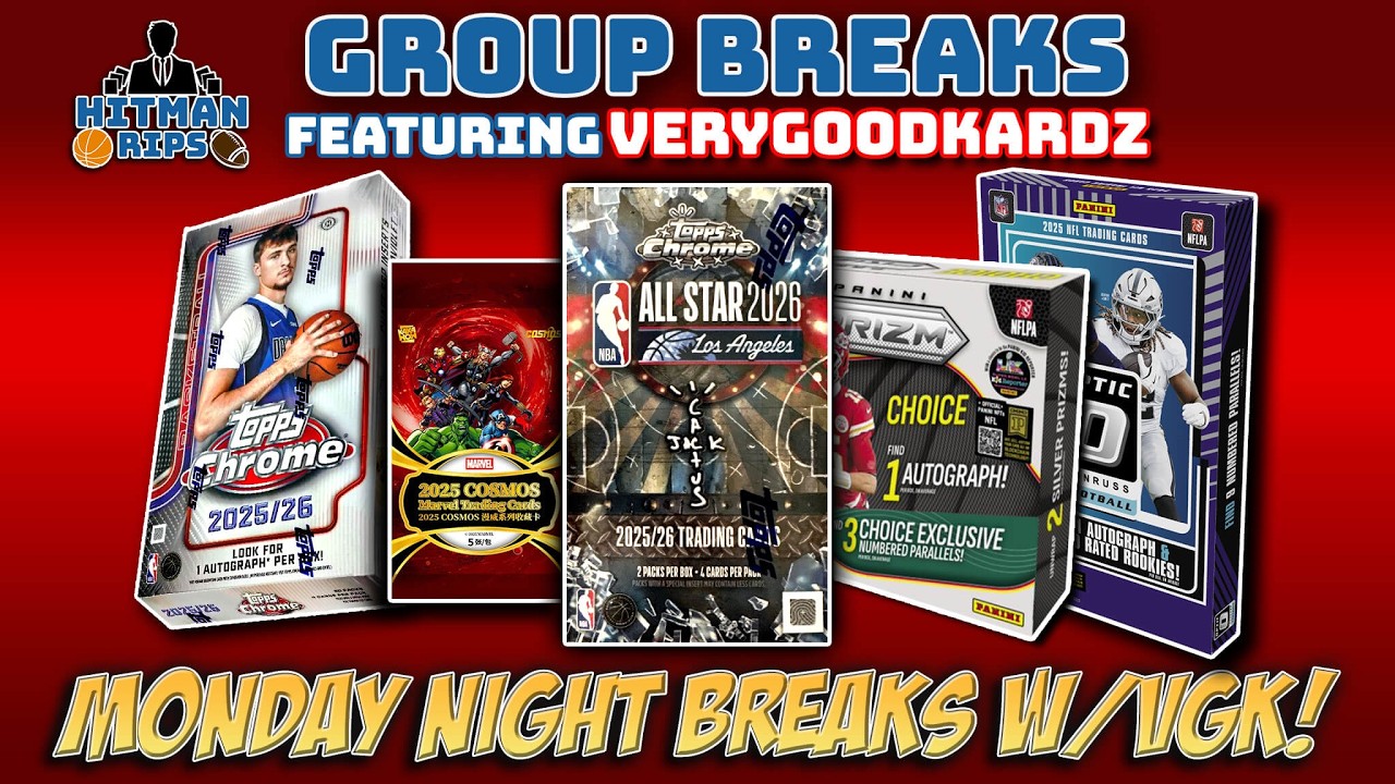 CACTUS JACK ALL STAR BASKETBALL TONIGHT! LET'S KEEP THE HOT STREAK GOING! Monday Night Breaks w/VGK!