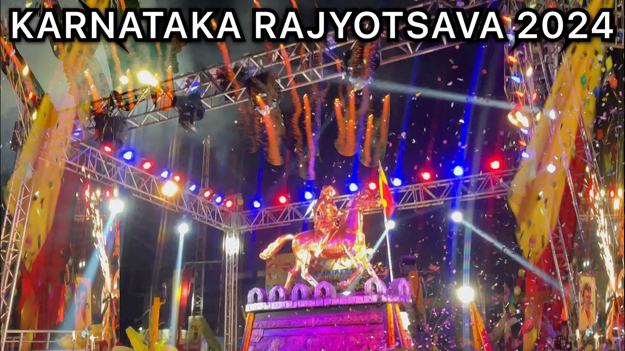 KARNATAKA RAJYOTSAVA 2024 | 12 AM OPENING CEREMONY 2024 | KARNATAKA RAJYOTSAVA BELAGAVI 2024 |