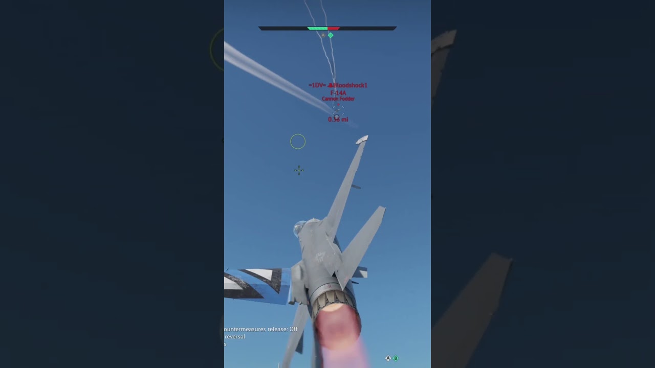 F-16 vs F-14#warthunder #shorts