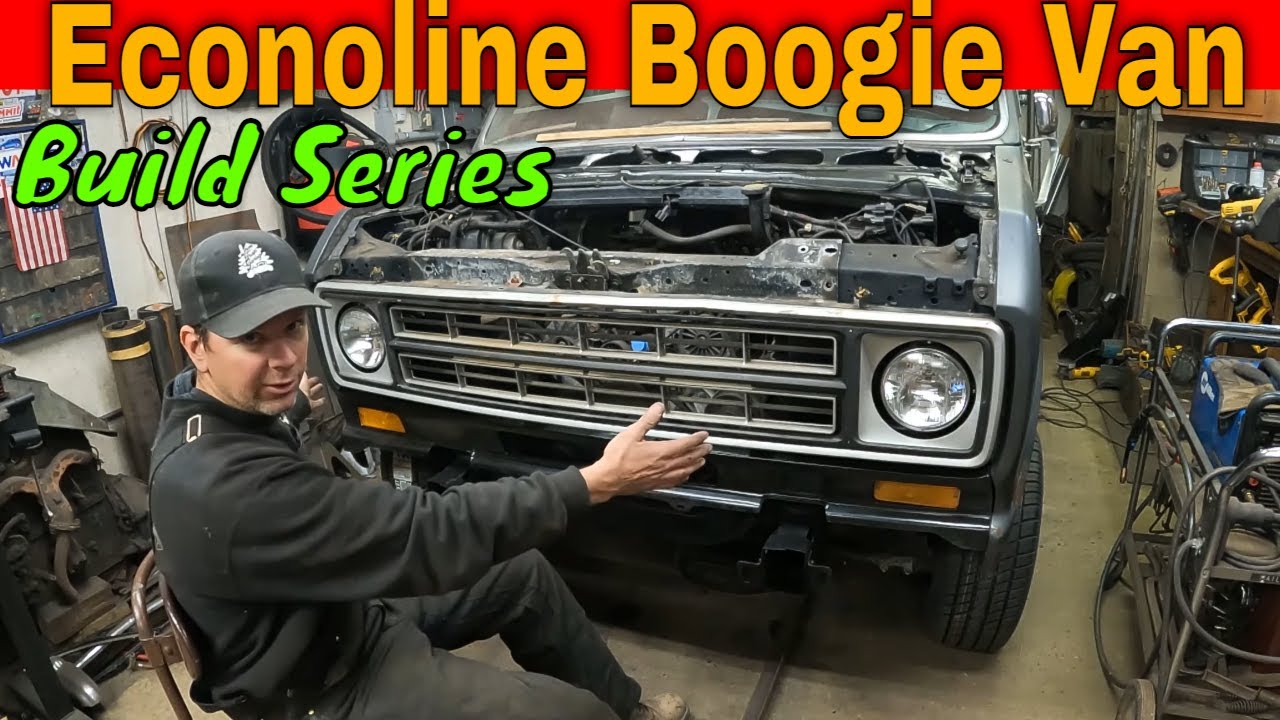 Сборка Ford Econoline Boogie Van: кастомные напольные распорки и замена днища пола