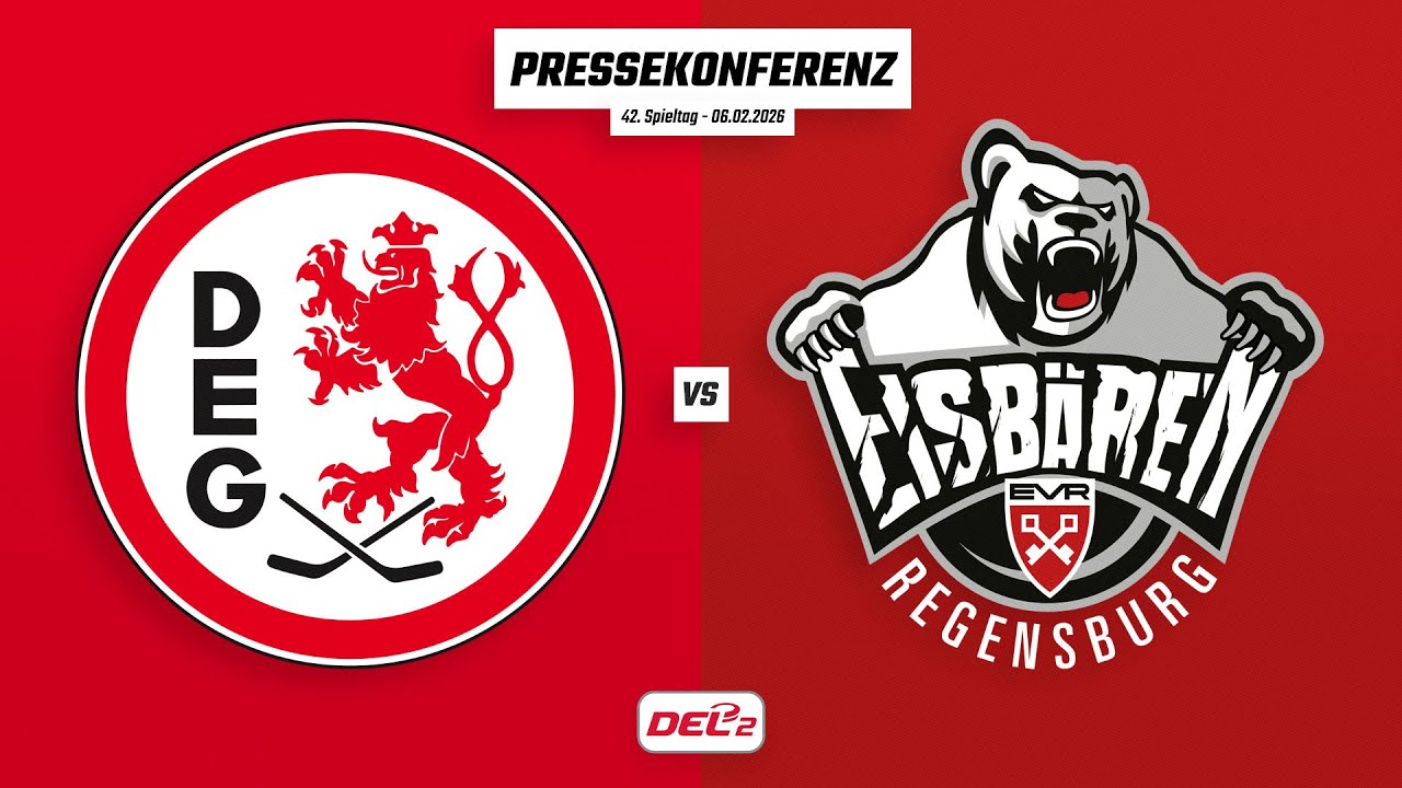 Pressekonferenz 42. Spieltag | Düsseldorfer EG - Eisbären Regensburg