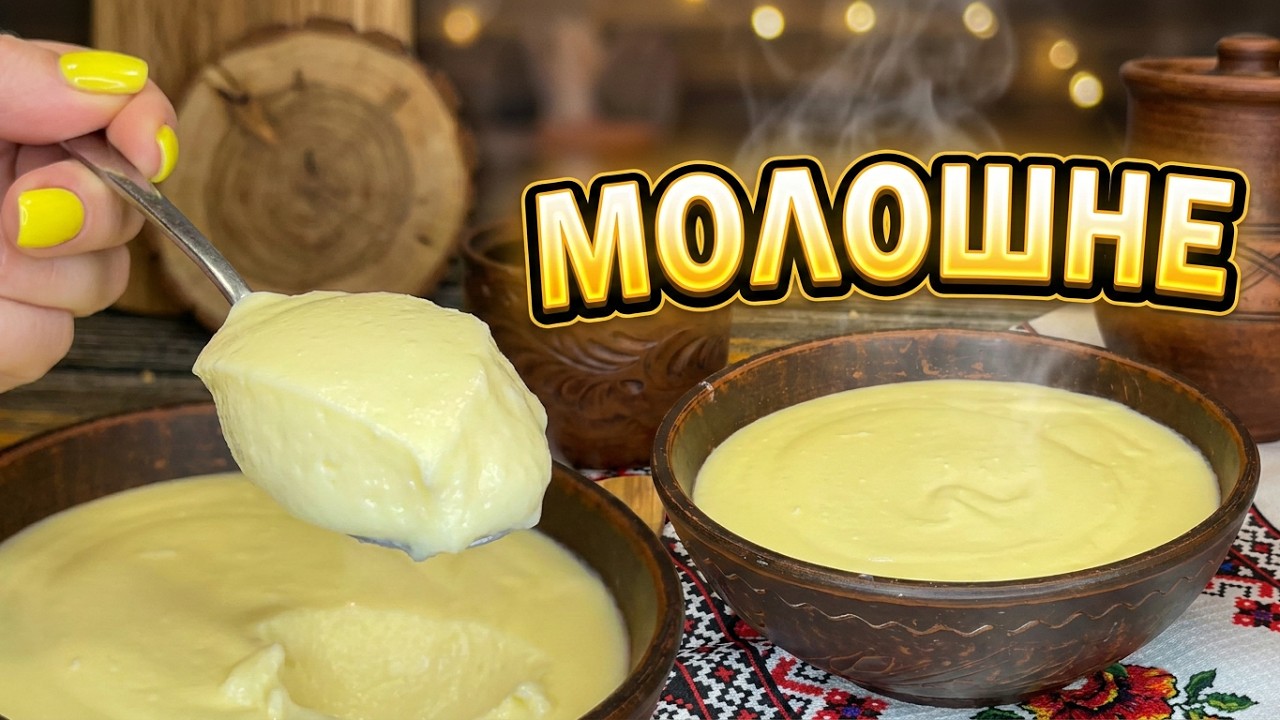Молошне - найсмачніший молочний український десерт/ Смачна Кропивниччина/Українська Кухня