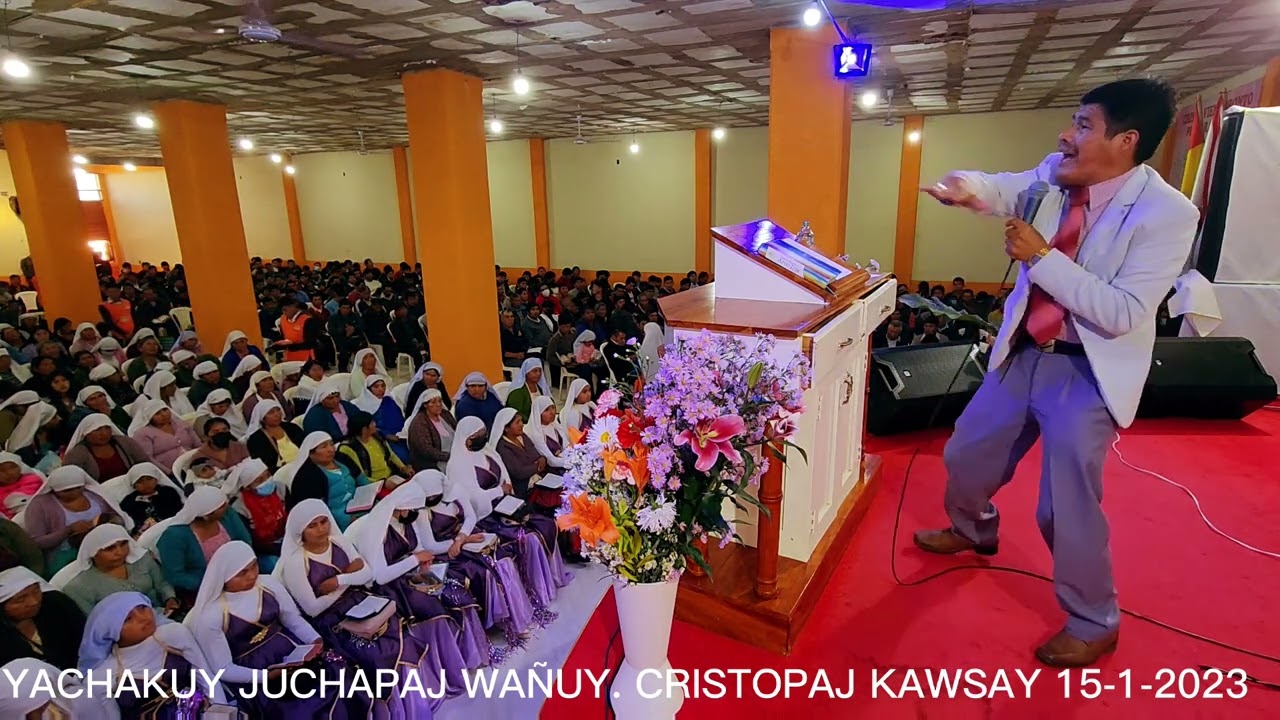 YACHAKUY JUCHAPAJQA WAÑUY CRISTOPAJ KAWSAY 15-1-2023