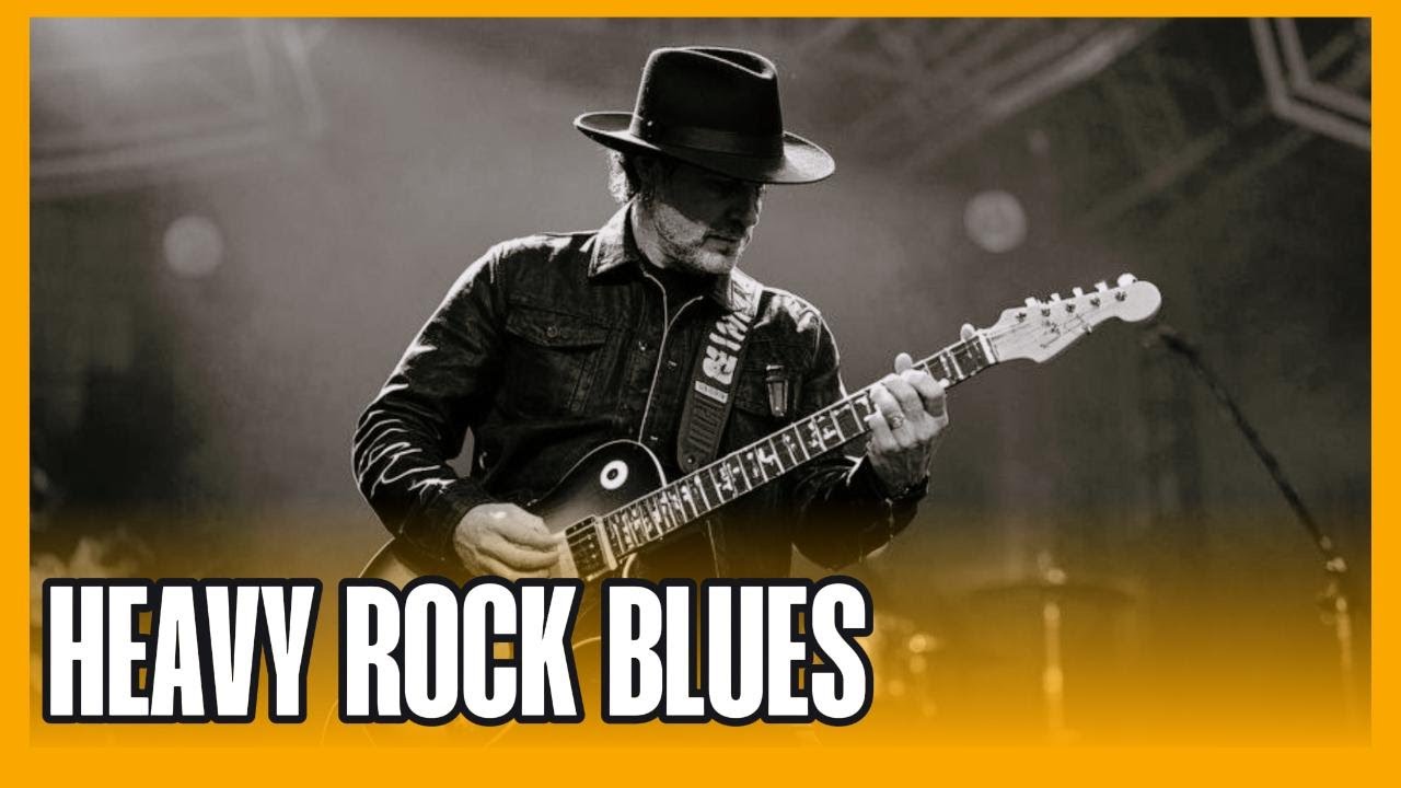 Heavy Rock Blues Instrumental Music | Energetic Blues Rock Guitar