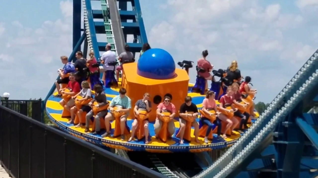 Lacie and Mary on the Wave Rider at OWA