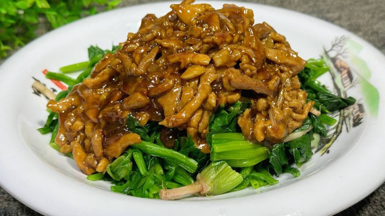 春季養生必吃菠菜！教你一個超少見做法，簡單快手，全家都愛吃#like #food #cooking #簡單的食材做最好吃的美食