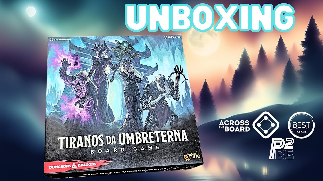 Tiranos da Umbreterna 2a Edição | Unboxing
