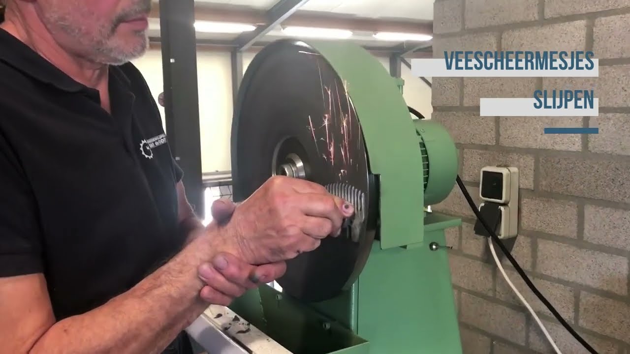 Veescheermessen en tondeusemessen slijpen - de Groot slijperij & gereedschappen
