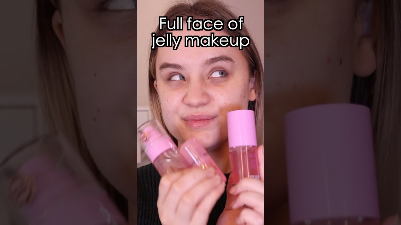 FULL FACE OF JELLY MAKEUP REVOLUTION JELLY MAKEUP JELLY PRIMER JELLY BLUSH REVIEW