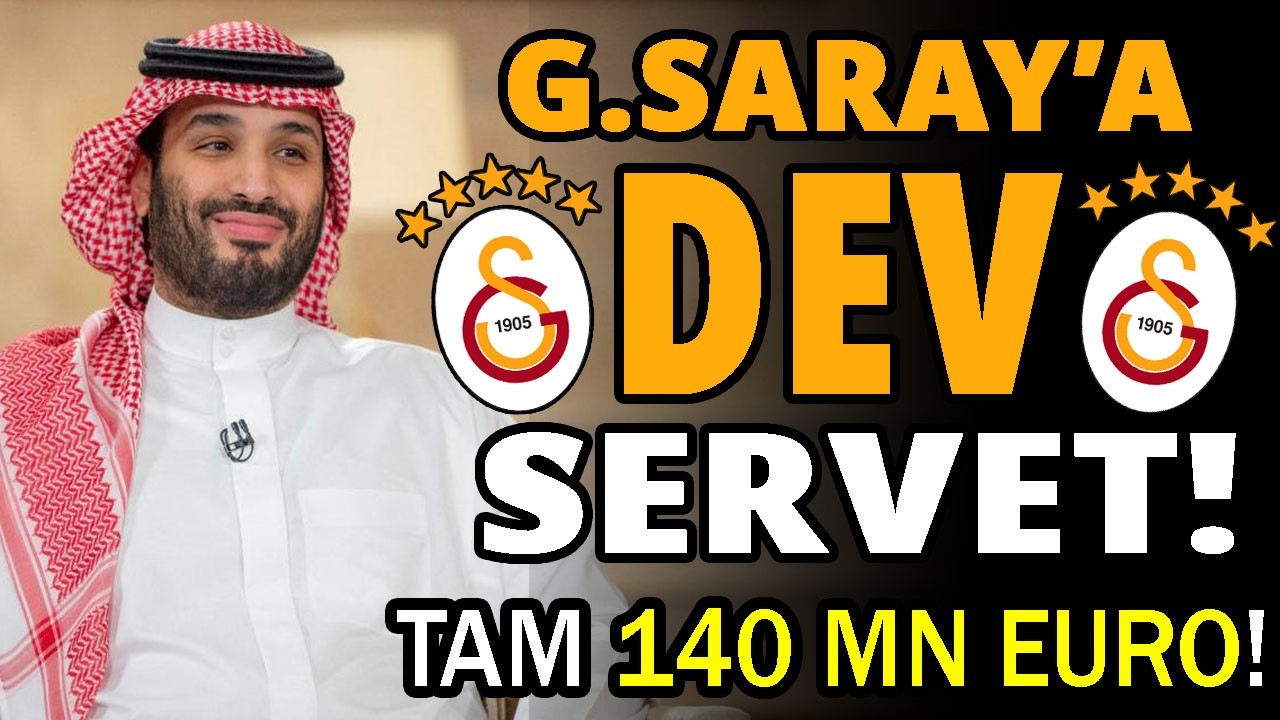 GALATASARAY'A DEV SERVET! TAM 140 MİLYON EURO... 🟡🔴