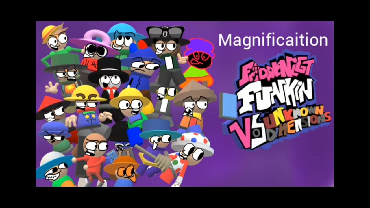 Magnification (re-uploaded) fnf vs todd