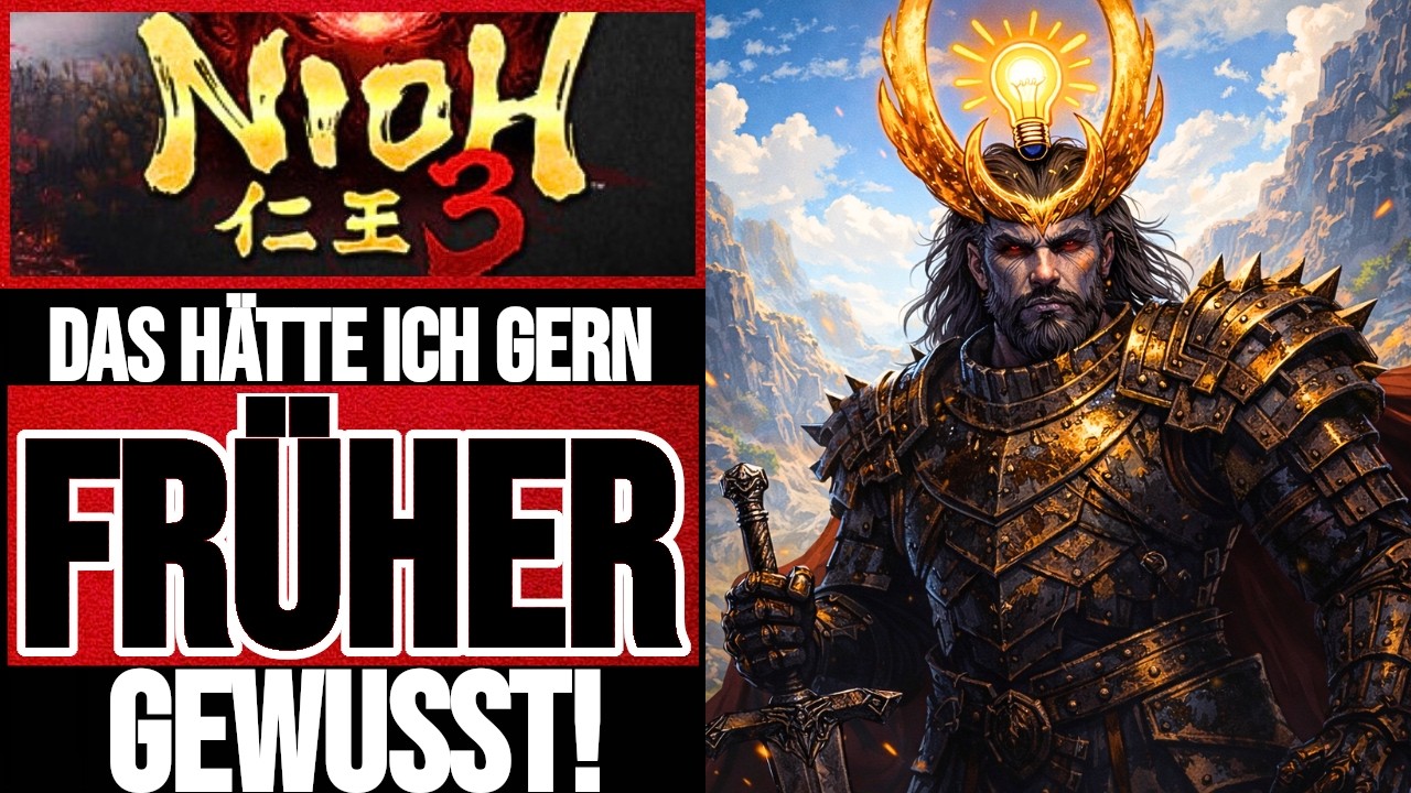 Versteckter BOSS!🚨 DAS hätte ich in NIOH 3 gern viel früher gewusst! 😱