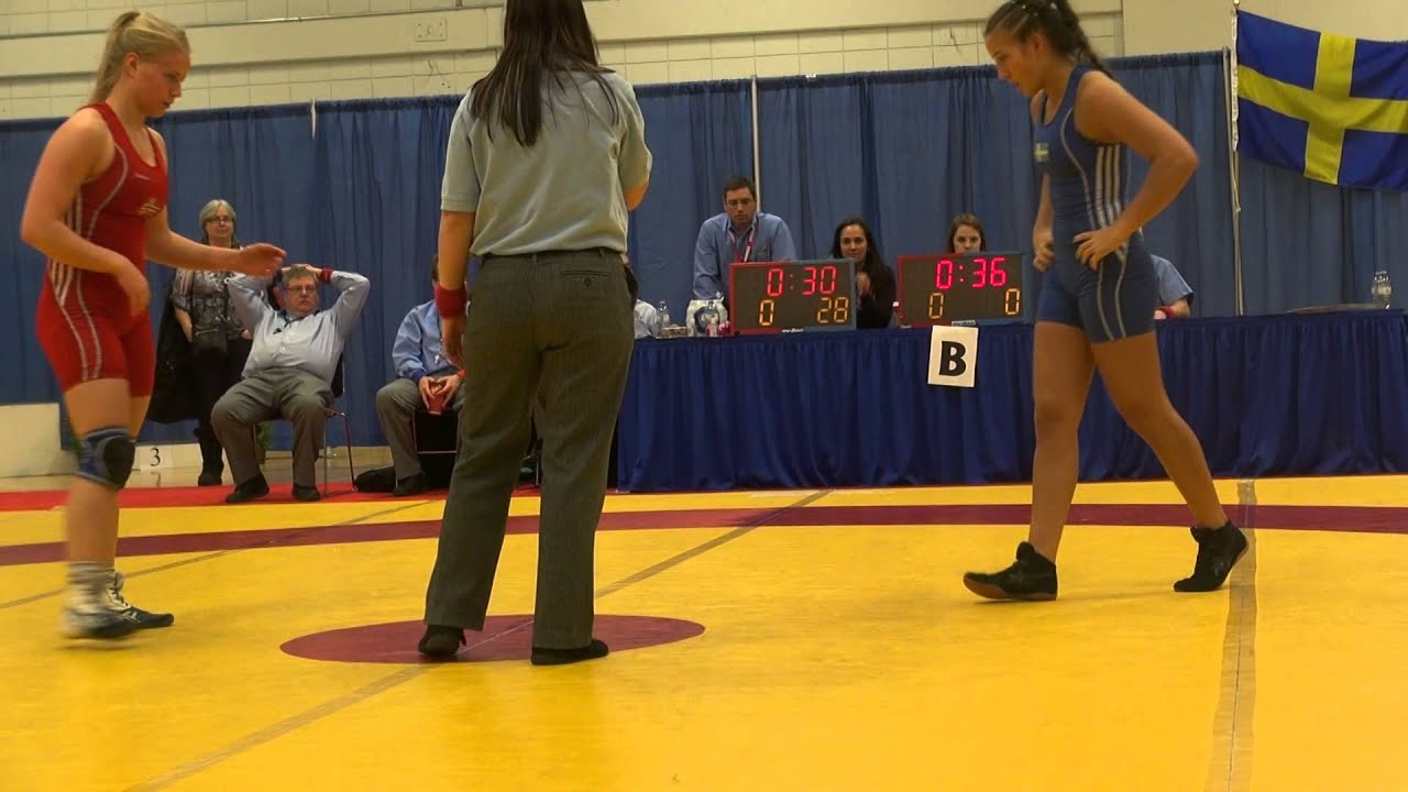 2015 Nordhagen Classic JR FW63kg  Alexandra Sandahl (Sweden) vs Signe Store (Norway)