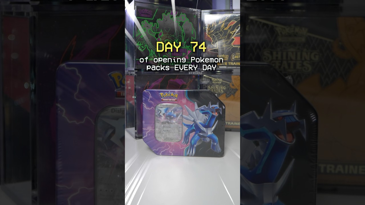 Day 74: NEW Azure Legends Tin Opening 🌊 #pokemonshorts