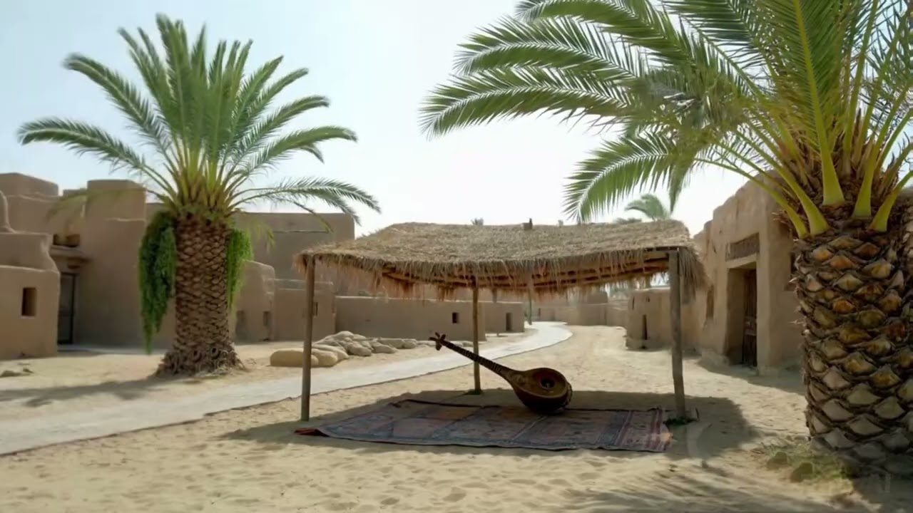 Cinematic Oud Soundscape | Desert Ambience for Focus, Meditation, Study and Sleep