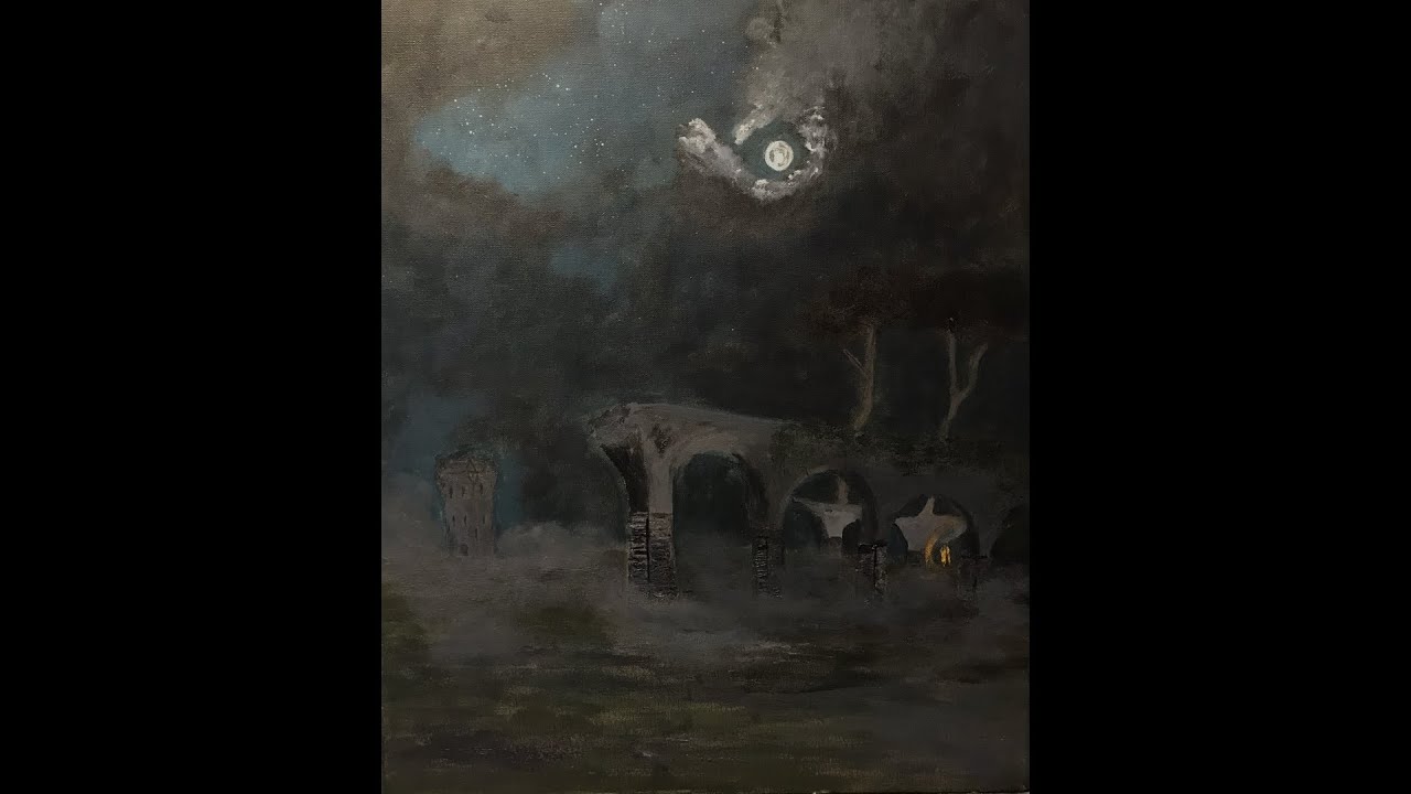 painting with Steven Ep 23: 'Between light and dark' Acrylic painting demonstration